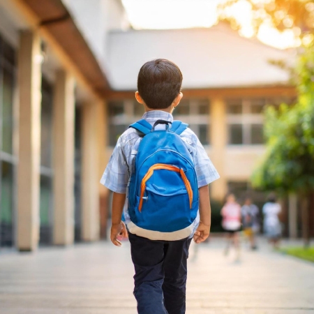 Primeiro dia na escola - Centro Educacional Gama